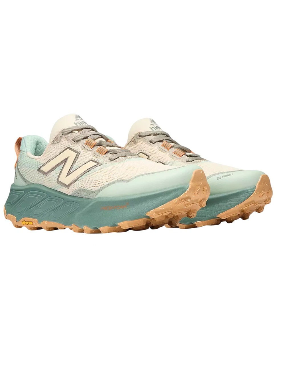 New-New Balance Women's HIERROV9 Calcium Dark Juniper Trail Shoes Size 8.5
